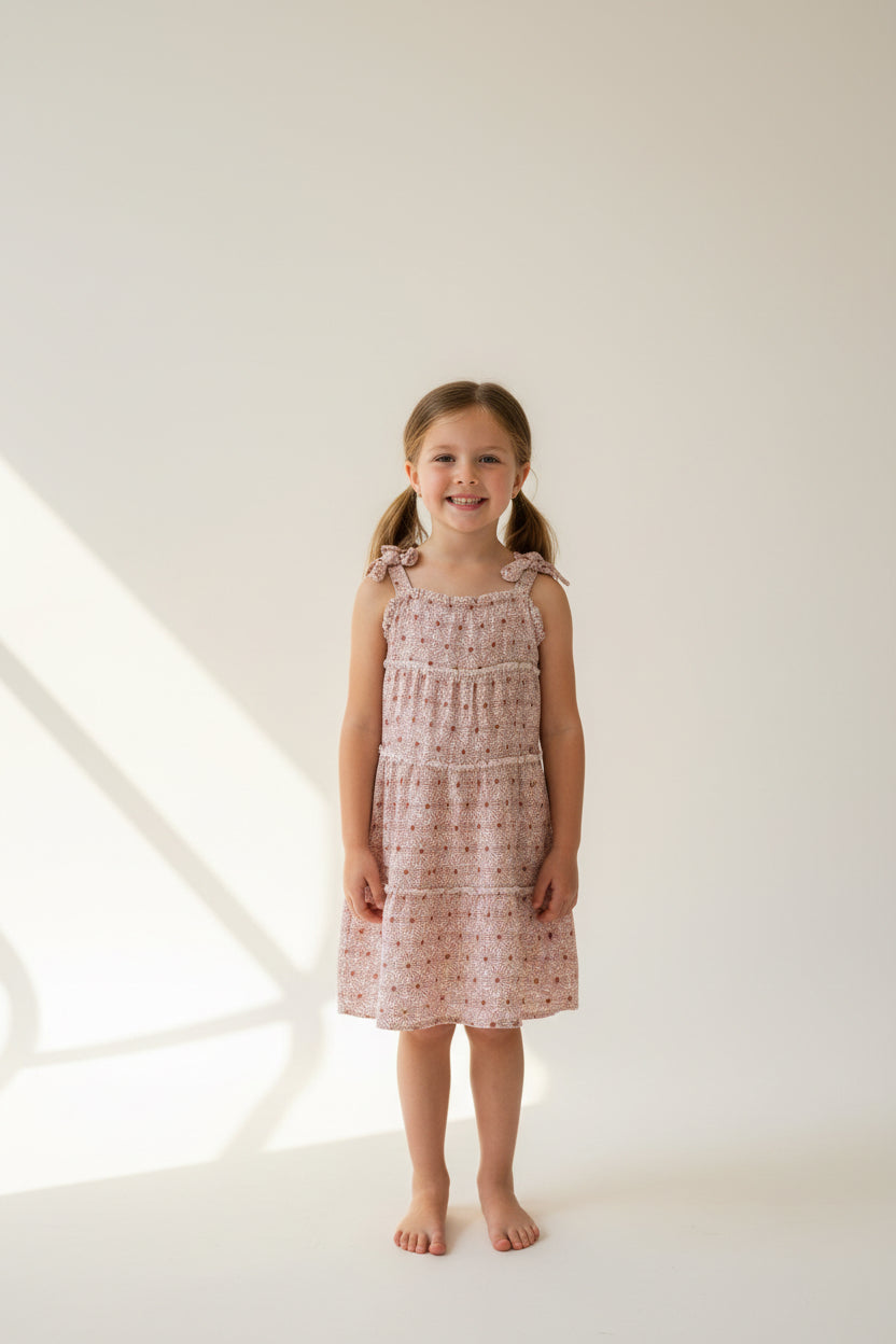 R+B VESTIDO DE NIÑA