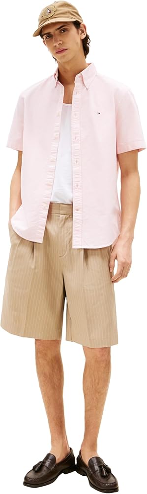 TOMMY HILFIGER VESTIR MANGA CORTA HOMBRE
