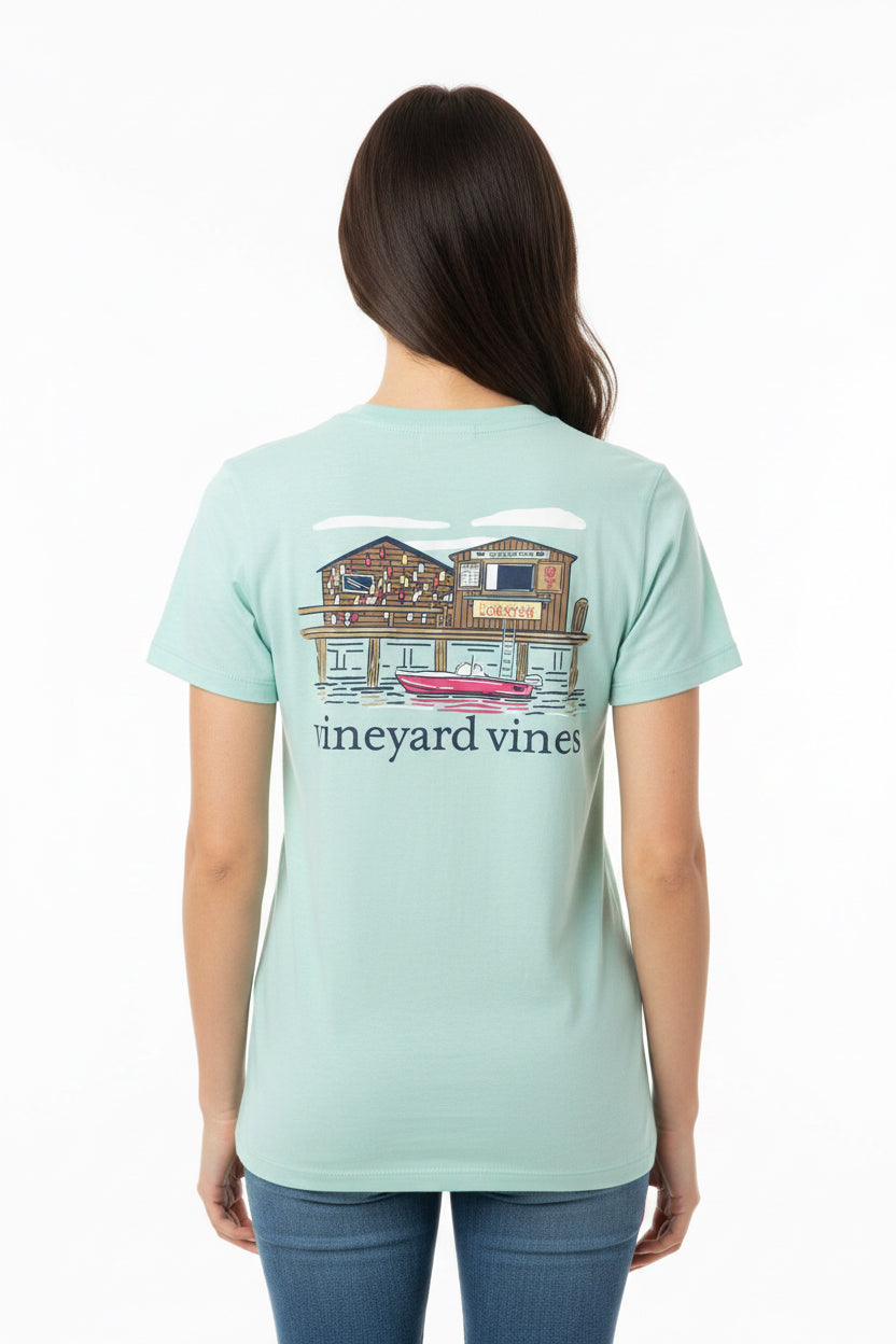VINEYARD VINES CAMISETA MUJER