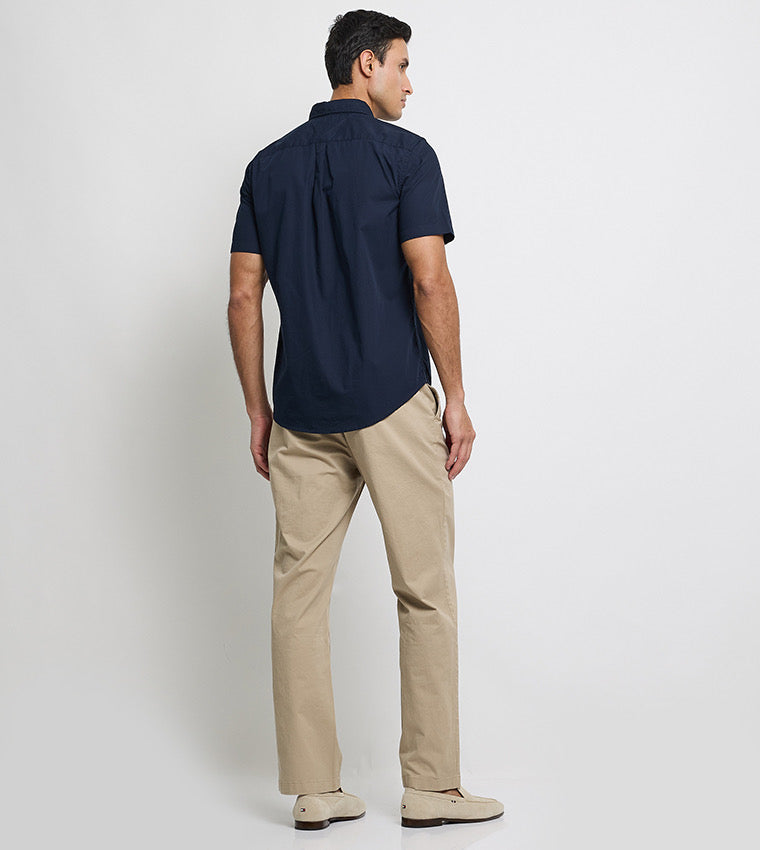 TOMMY HILFIGER VESTIR MANGA CORTA HOMBRE