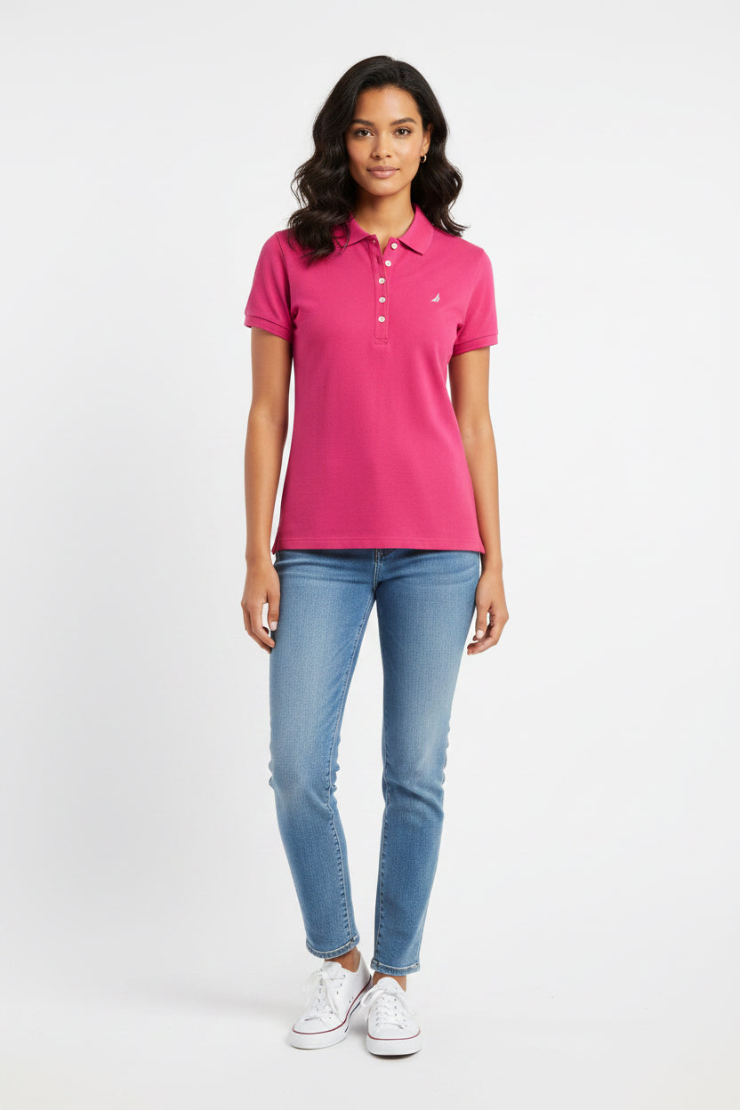 NAUTICA CAMISA TIPO POLO DE MUJER
