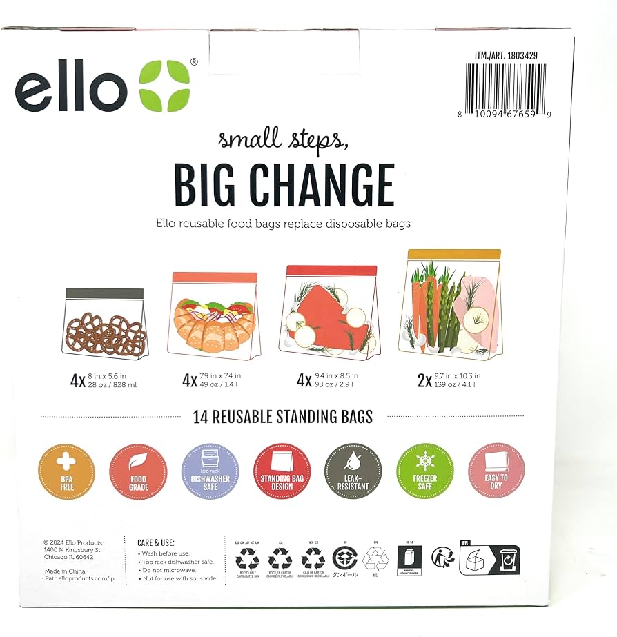 ELLO BOLSA REUSABLE