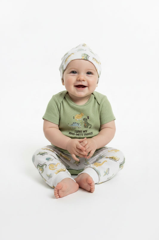 CHICKPEA CONJUNTO DE BEBE 3 PIEZAS