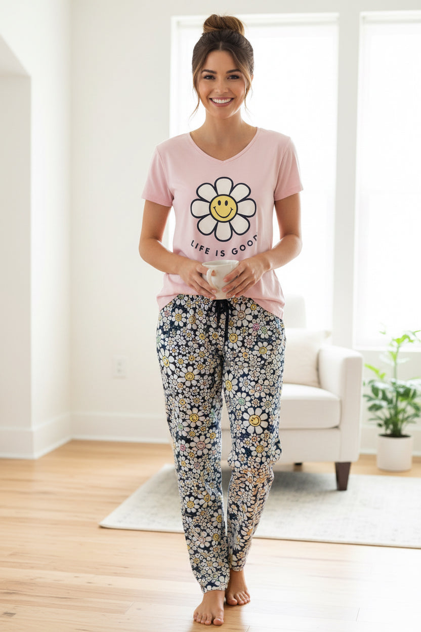 LIFE IS GOOD PIJAMA DE MUJER