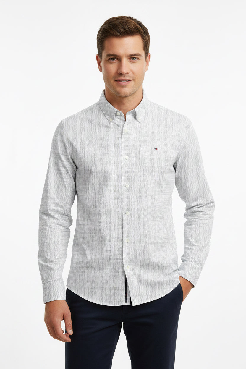 TOMMY HILFIGER CAMISA DE VESTIR MANGA LARGA DE HOMBRE