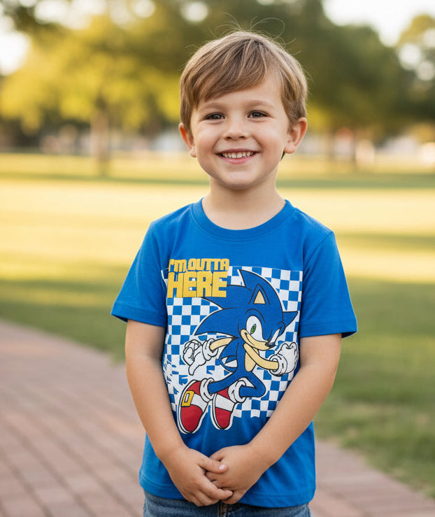 SONIC CAMISETA NIÑO