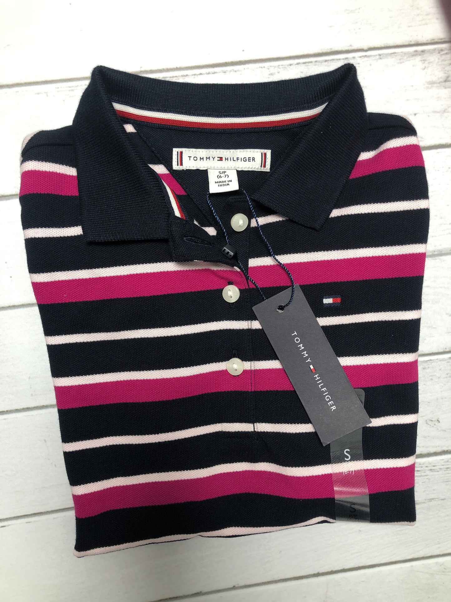 TOMMY HILFIGER CAMISA TIPO POLO NIÑA