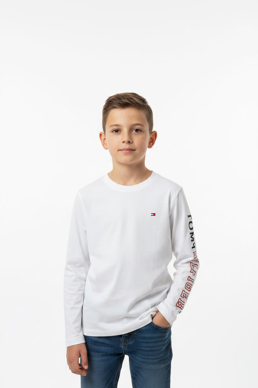 TOMMY HILFIGER CAMISA MANGA LARGA 	JUVENIL
