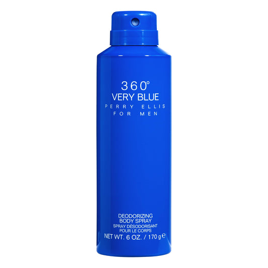 360 VERY BLUE DEODORIZING BODY SPRAY