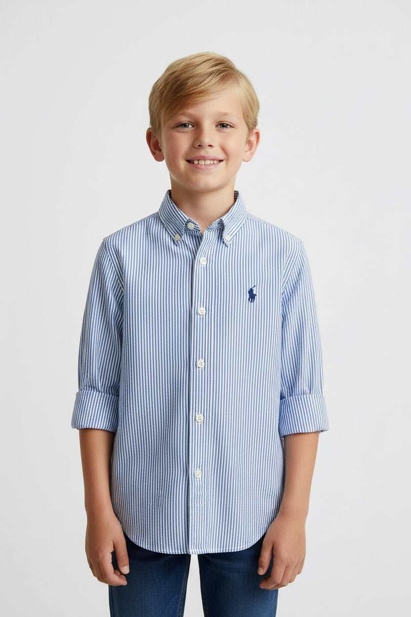 POLO RALPH LAUREN CAMISA VESTIR MANGA LARGA DE NIÑO