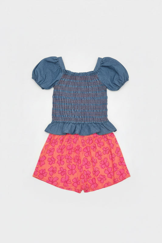 VINCE CAMUTO CONJUNTO DE NIÑA