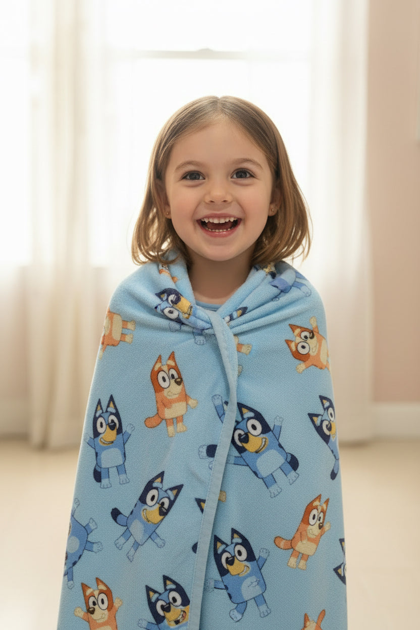 BLUEY TOALLA DE NIÑA