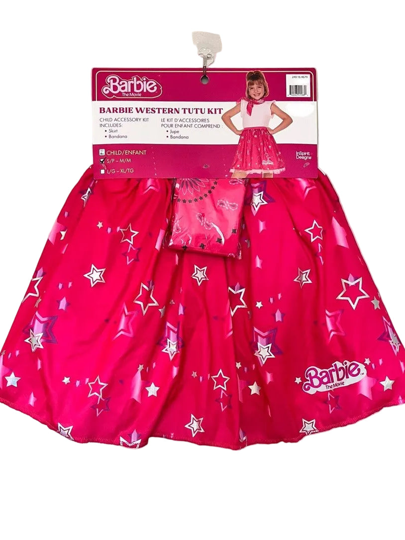 VAQUERA BARBIE DISFRAZ NIÑA