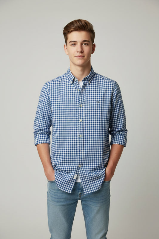 VINEYARD VINES CAMISA DE VESTIR MANGA LARGA JUVENIL