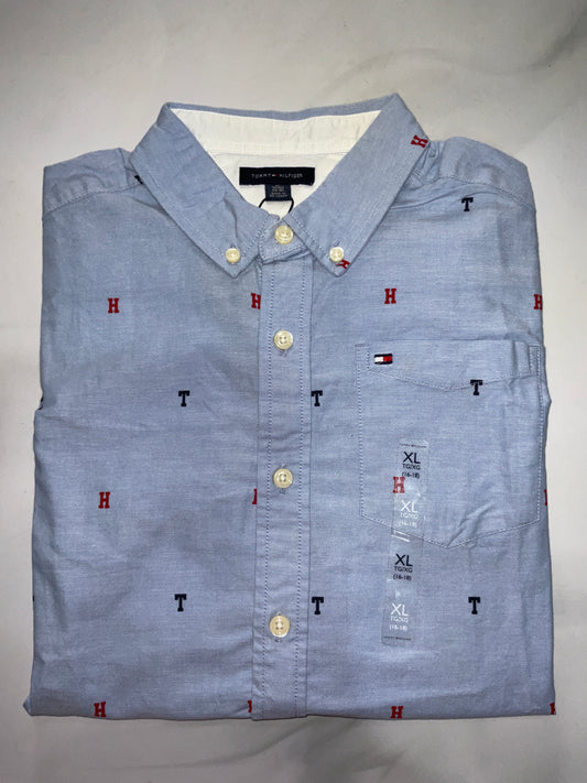 TOMMY HILFIGER CAMISA DE VESTIR MANGA LARGA JUVENIL