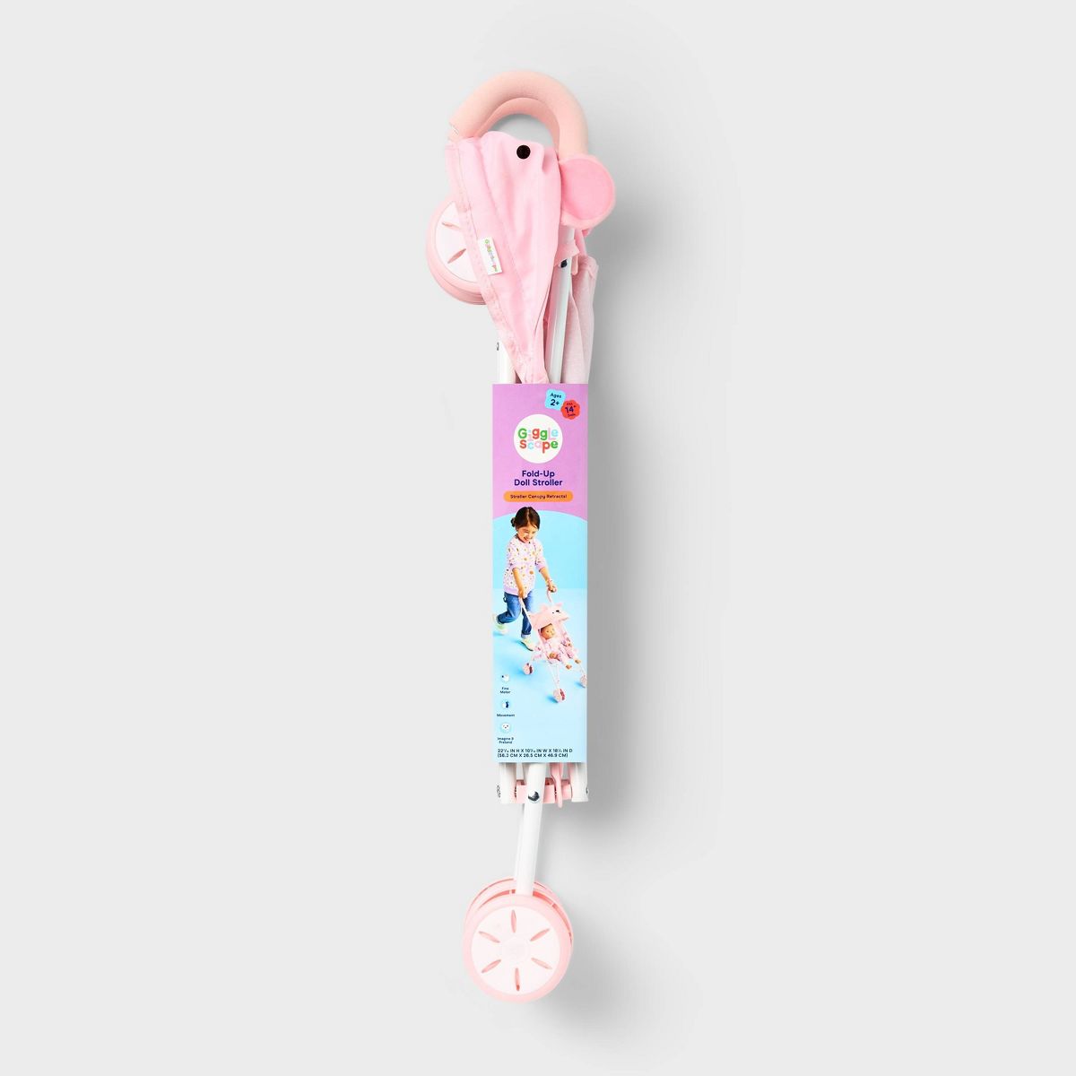GIGGLE SCAPE FOLD UP DOLL STROLLER