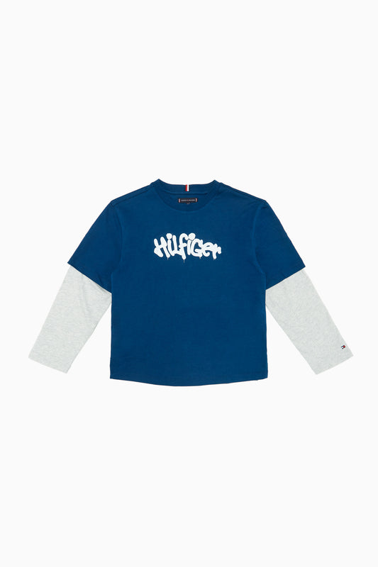 TOMMY HILFIGER CAMISA MANGA LARGA DE NIÑO