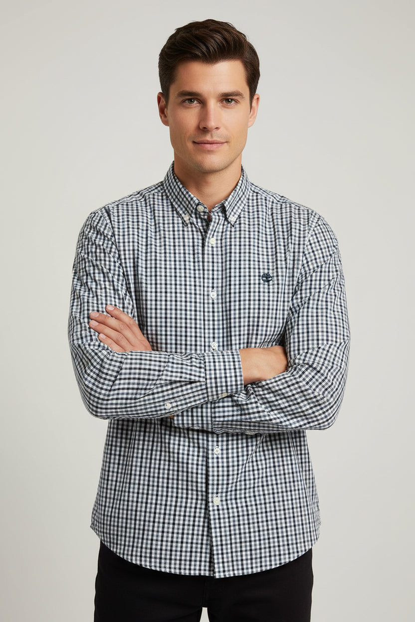 TIMBERLAND CAMISA DE VESTIR DE HOMBRE MANGA LARGA
