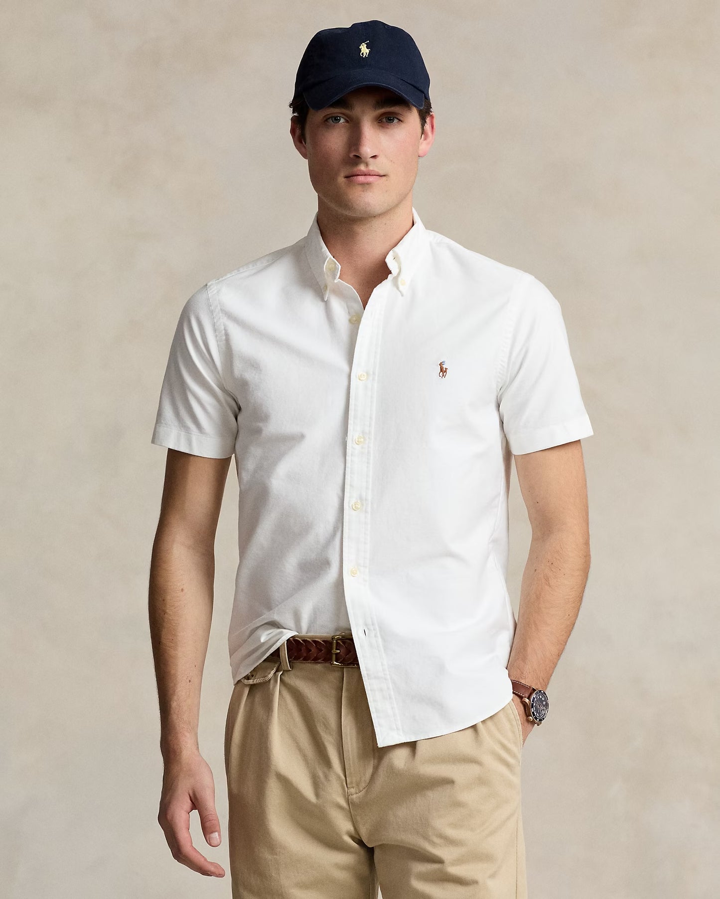 RALPH LAUREN Camisa Manga Corta de Hombre