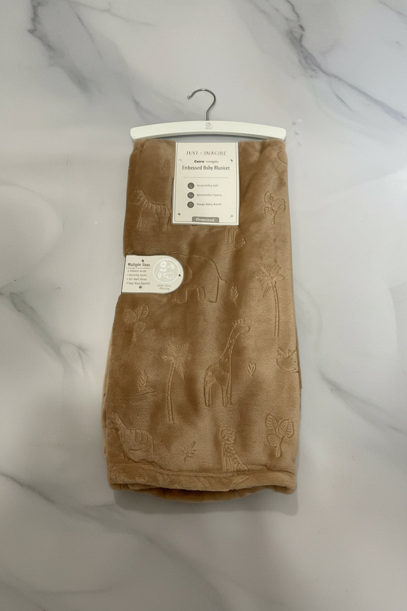 EMBOSSED BABY BLANKET SABANA BEBE
