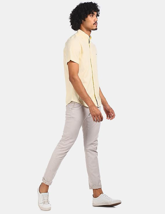 TOMMY HILFIGER VESTIR MANGA CORTA  HOMBRE