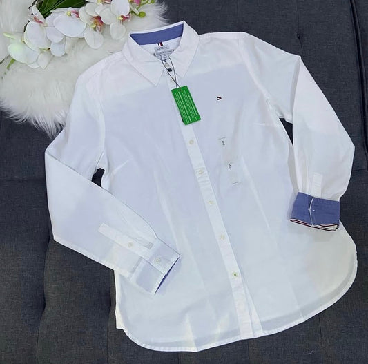 TOMMY HILFIGER CAMISA DE MUJER MANGA LARGA