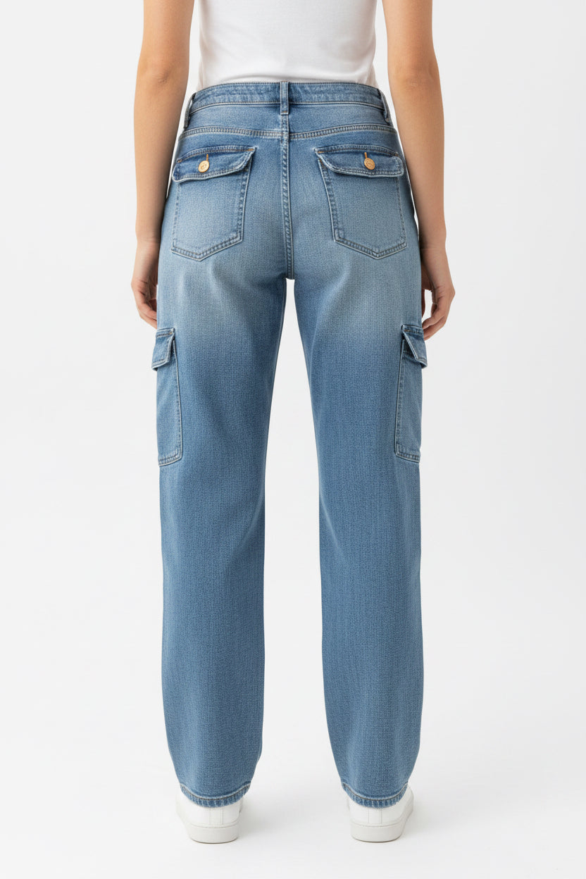 KANCAN PANTALÓN CARGO DE MUJER