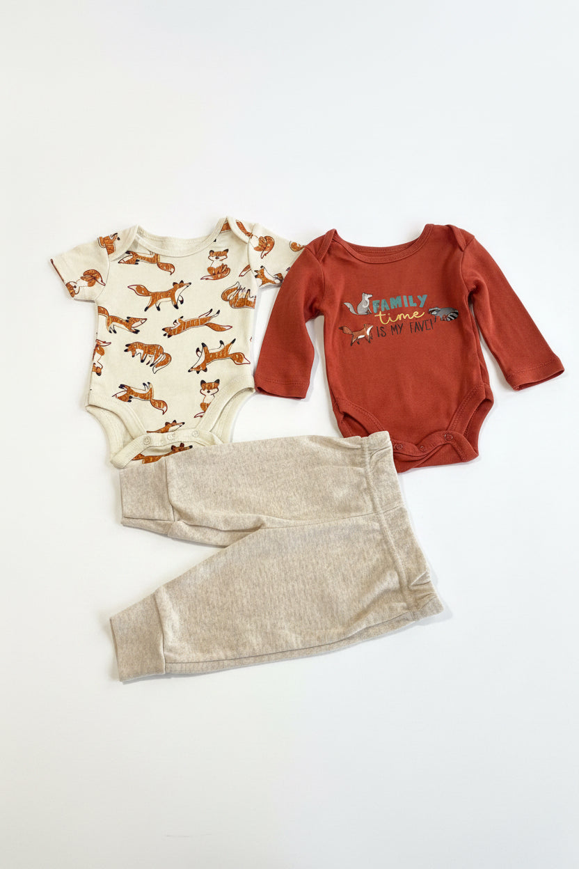 KOALA BABY CONJUNTO DE NIÑO 3 PIEZAS