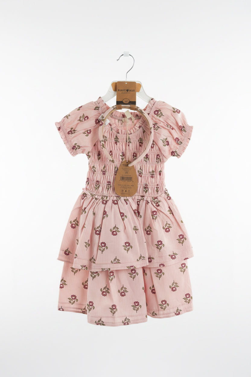 RABBIT+BEAR VESTIDO DE NIÑA