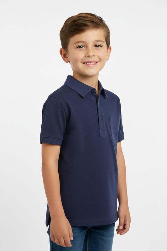DRY CAMISA TIPO POLO DE NIÑO