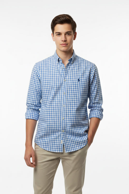 POLO RALPH LAUREN CAMISA DE VESTIR MANGA LARGA JUVENIL