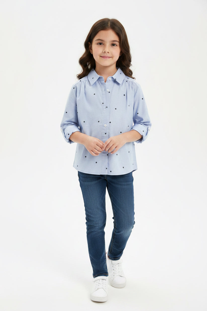 ZARA VESTIR MANGA LARGA NIÑA