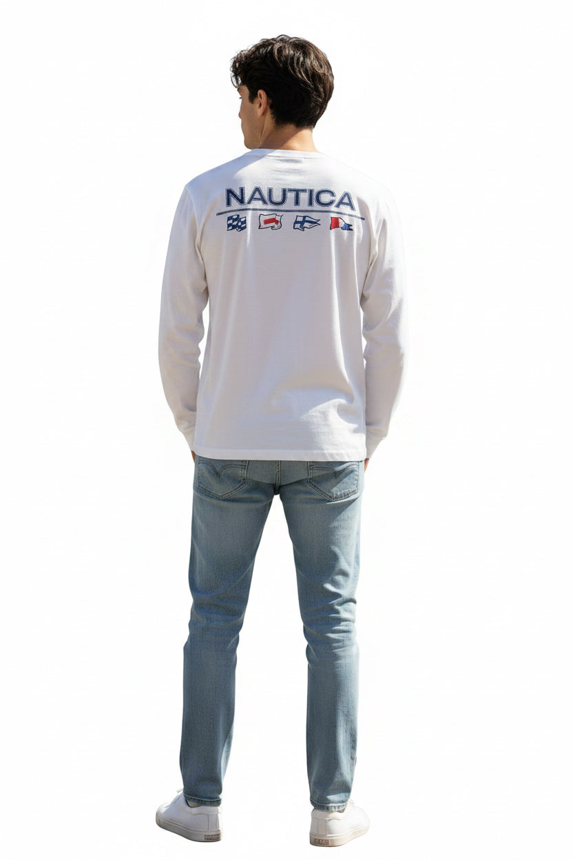 NÁUTICA CAMISA MANGA LARGA JUVENIL