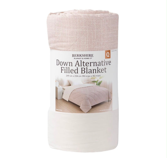 DOWB ALTERNATIVE FILLED BLANKET QUEEN