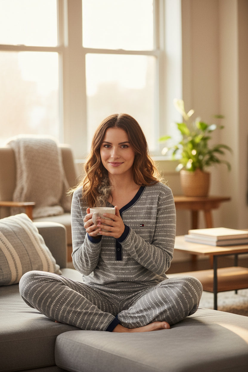 TOMMY HILFIGER PIJAMA  MUJER