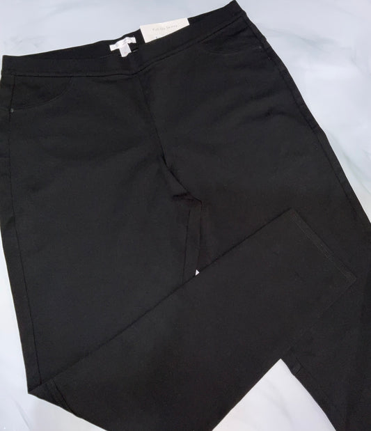 PULL-ON SKINNY Pantalon Tela de Mujer