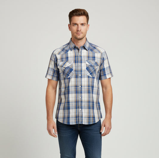 AMERICA WARE VESTIR MANGA CORTA HOMBRE