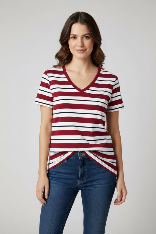 TOMMY HILFIGER CAMISETA   MUJER