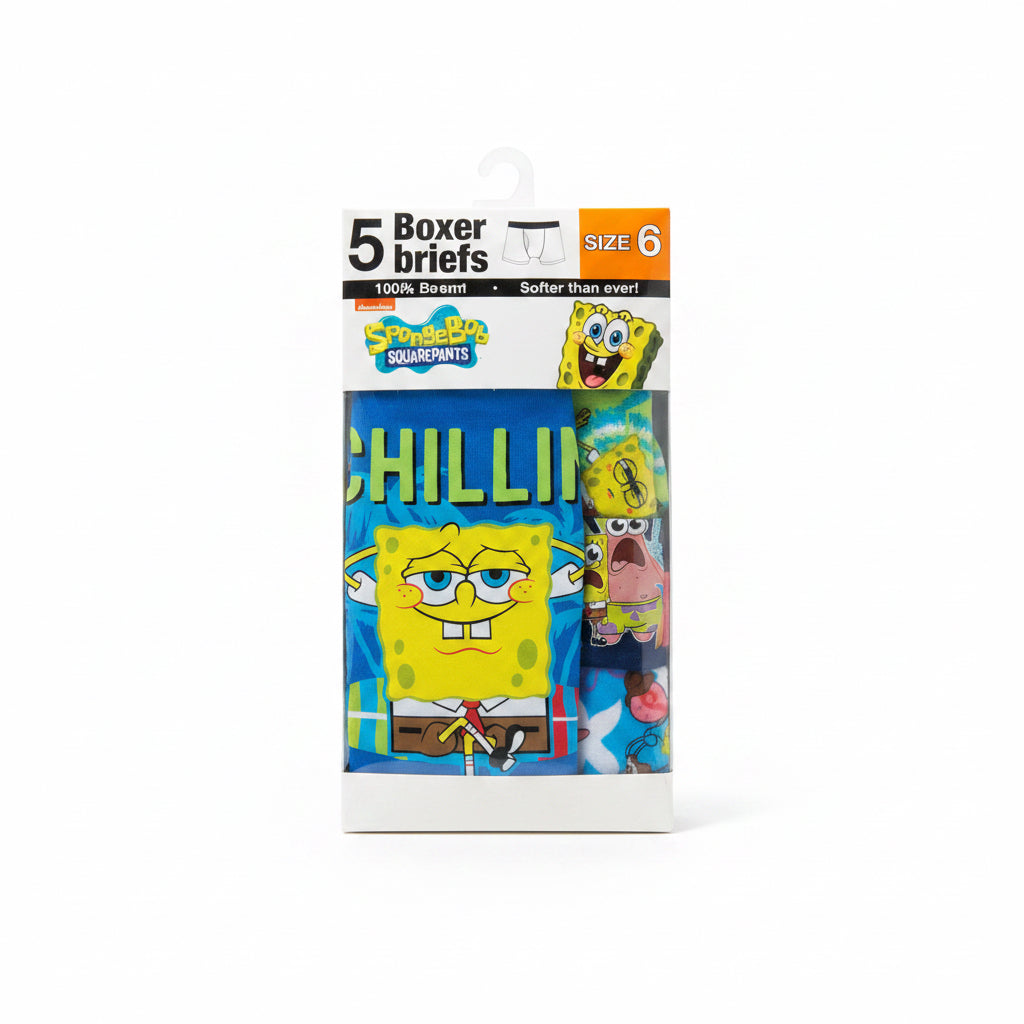 BOB SPONJA BÓXER NIÑO