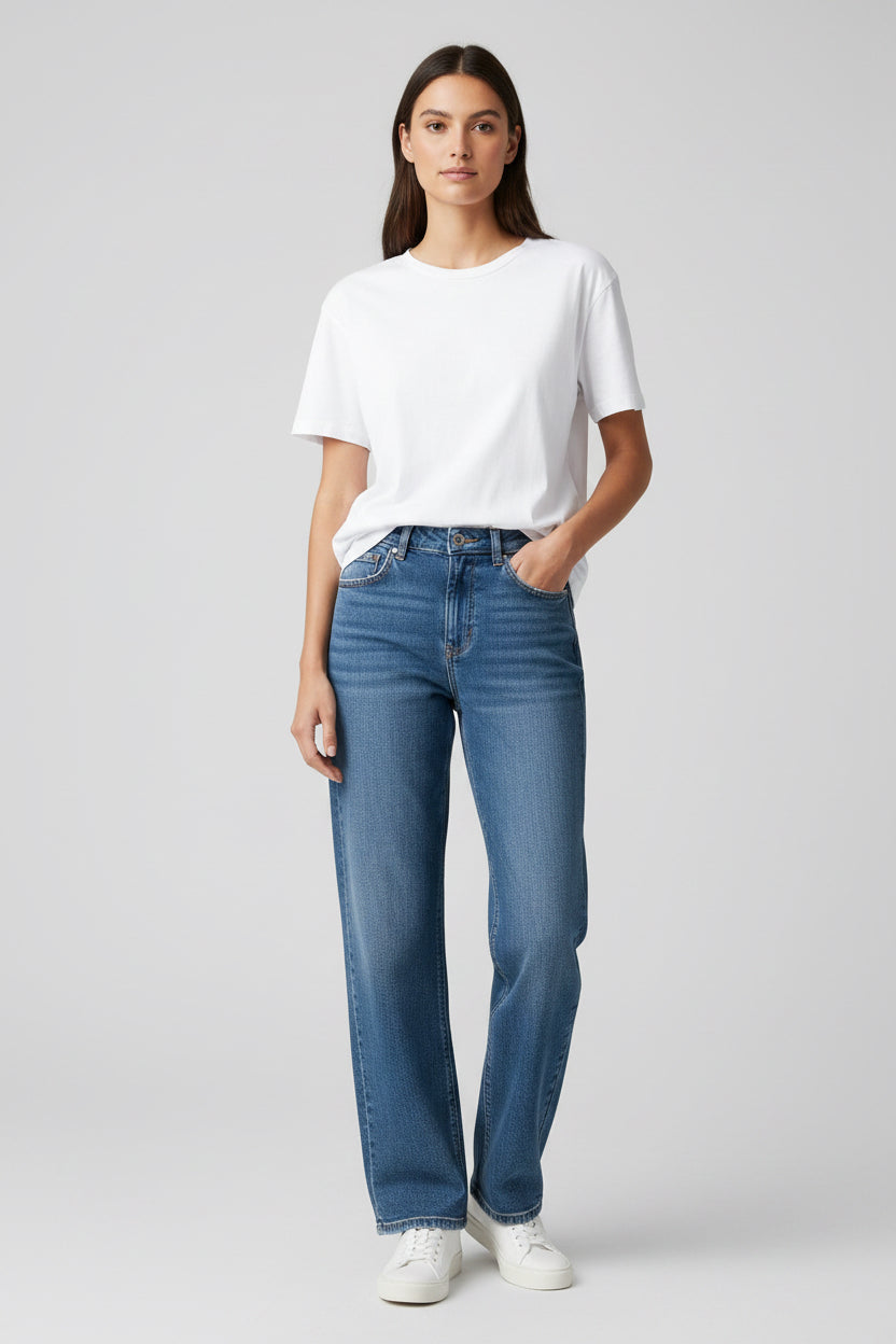 AMERICAN EAGLE CURVY MOM JEAN JEANS DE MUJER