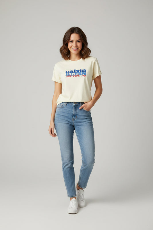 CALVIN KLEIN CAMISETA MUJERE
