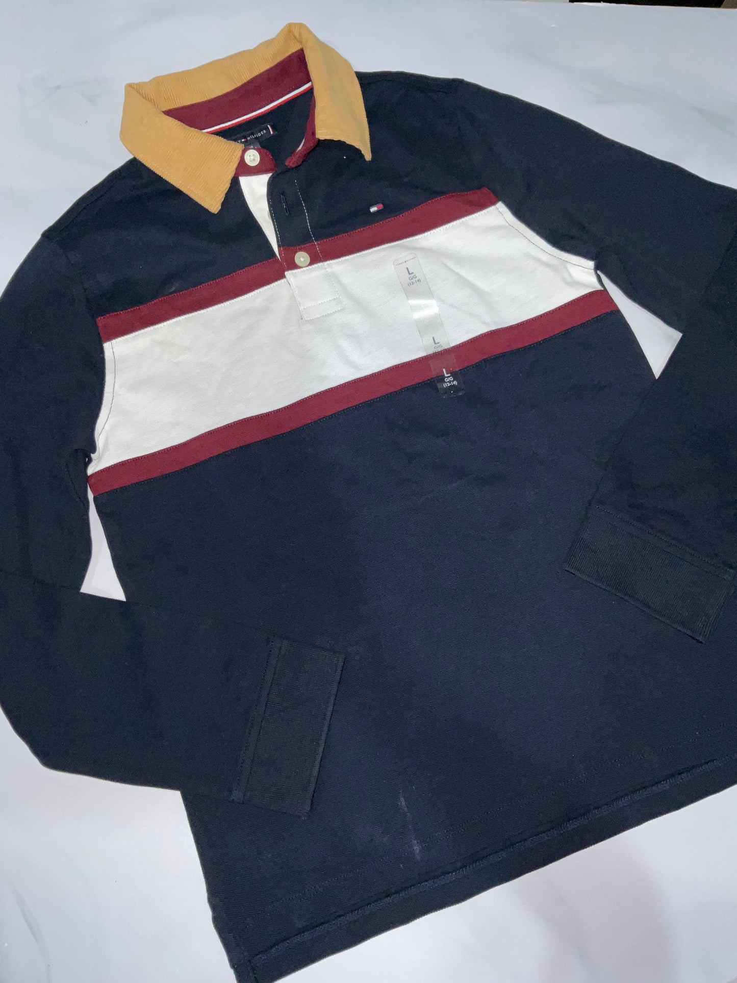 TOMMY HILFIGER CAMISA MANGA LARGA DE NIÑO
