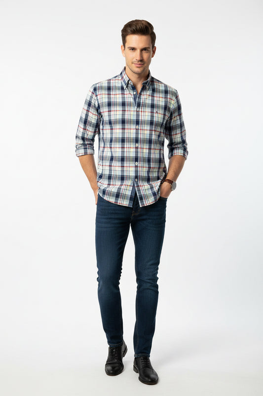TOMMY HILFIGER CAMISA VESTIR MANGA LARGA DE HOMBRE