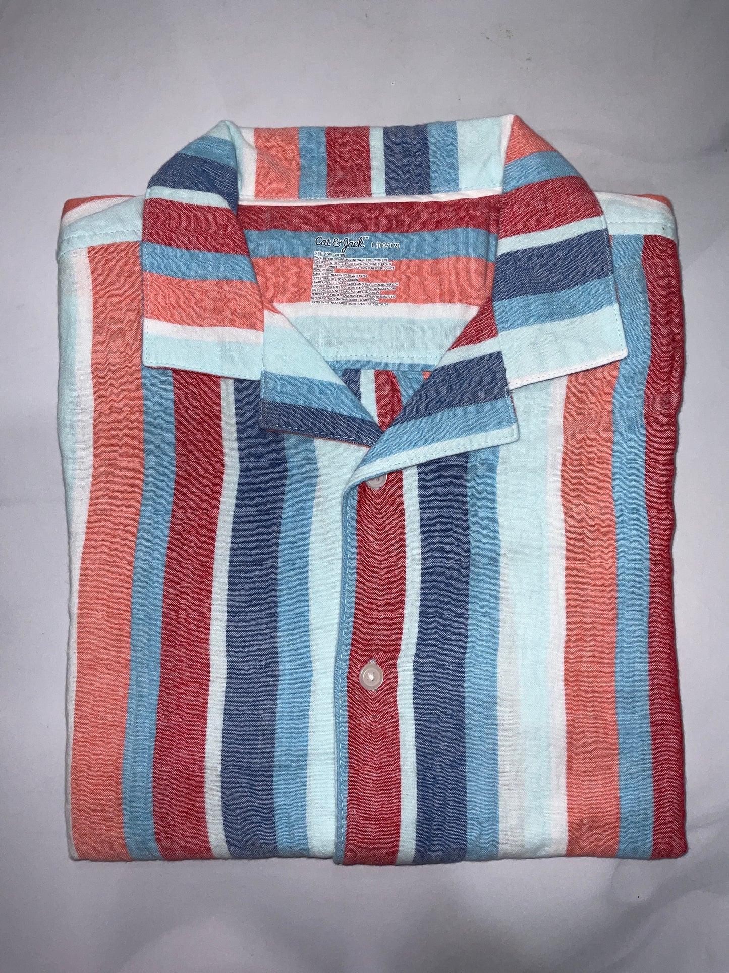 CAT & JACK CAMISA DE VESTIR MANGA CORTA NIÑO