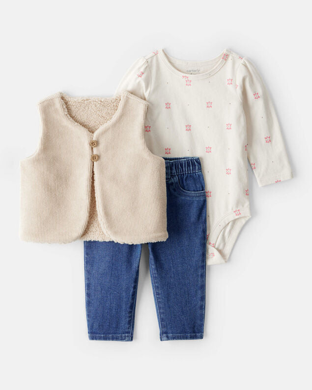 CARTER’S CONJUNTO BEBÉ NIÑA
