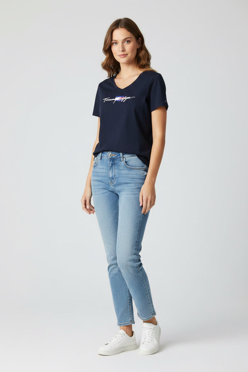 TOMMY HILFIGER CAMISETA  MUJER
