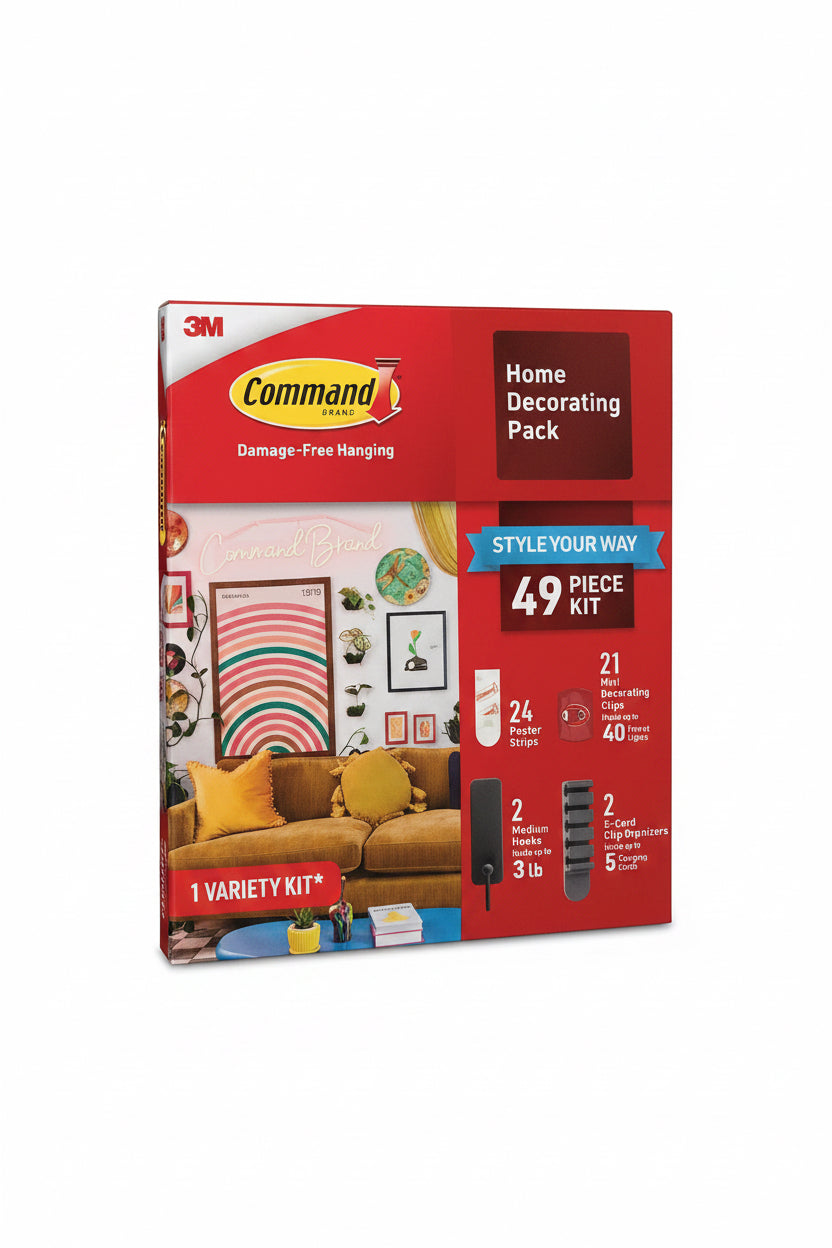 COMMAND PACK GANCHO ADHESIVO