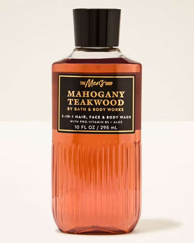 THE MENS SHOP MAHOGANY TEAKWOOD BODY WASH