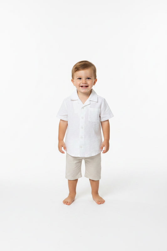 OLD NAVY VESTIR MANGA CORTA NIÑO
