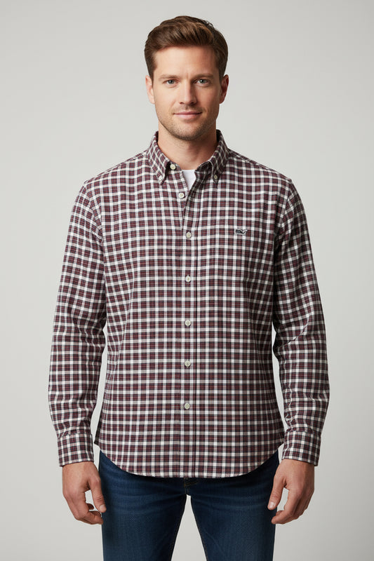 VINEYARD VINES CAMISA DE  VESTIR DE HOMBRE MANGA LARGA